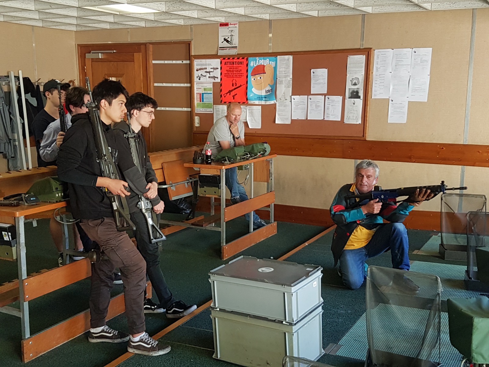 image de Journée découverte carabine et tir à bras franc